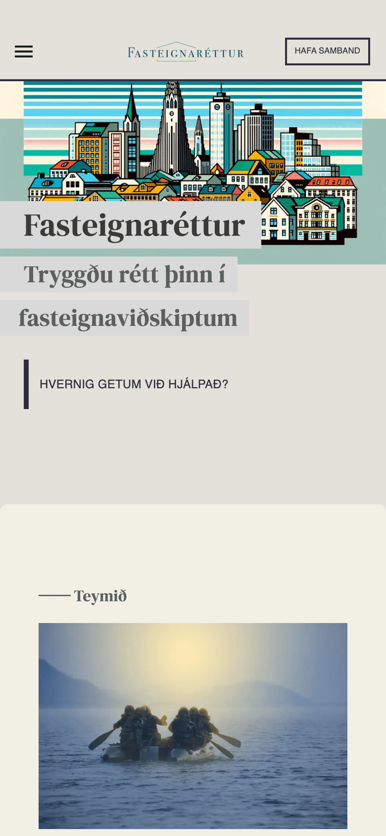 fasteignarettur.is í síma